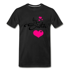 Men's Big Sister T-Shirt - Black