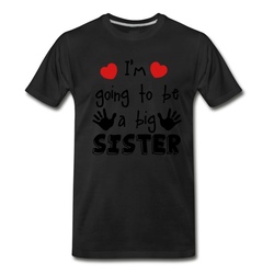 Men's big sister T-Shirt - Black