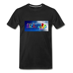 Men's birthday T-Shirt - Black