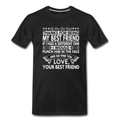Men's Dear Best Friend... T-Shirt - Black