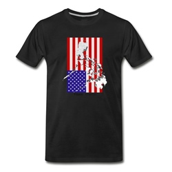 Men's Filipino American T-shirt T-Shirt - Black