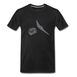 Men's Haunebu Flying Saucer Horten Ho229 Go229 IX Gift T-Shirt - Black