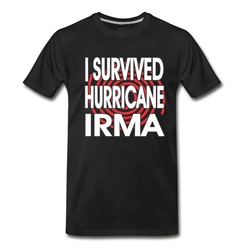 Men's Hurricane Irma T-Shirt - Black