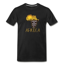 Men's I Bless The rains Down In Africa T Shirt Funny Gif T-Shirt - Black