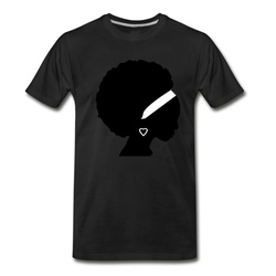 Men's Love My Natural Hair T-Shirt - Black