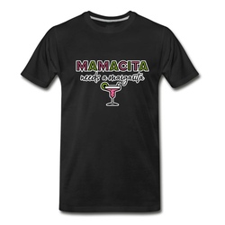 Men's Mamacita Margarita T-Shirt - Black