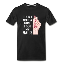 Men's Nails T-Shirt - Black