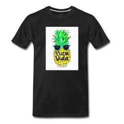 Men's pineapple T-Shirt - Black