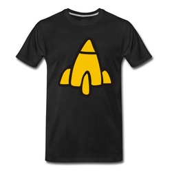 Men's Rocket Power – Regina T-Shirt - Black