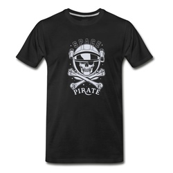Men's Space Pirate T-Shirt - Black