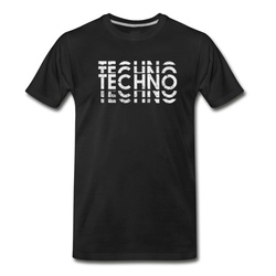 Men's techno T-Shirt - Black