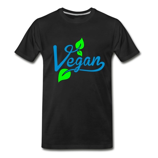 Men's vegan T-Shirt - Black