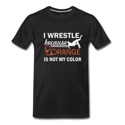Men's wrestling design T-Shirt - Black